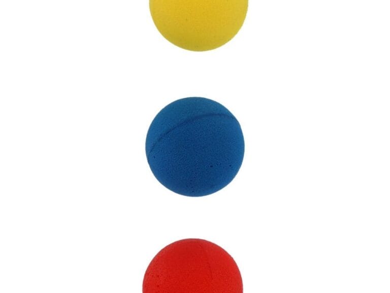 Softballen 3 Stuks Rood/Geel/Blauw