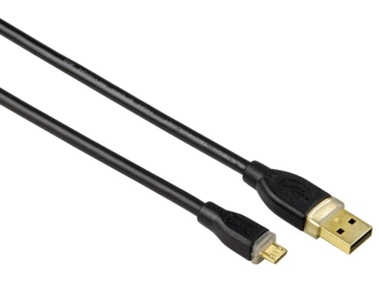 Hama Connection Cable Usb A-Micro B/0.75M