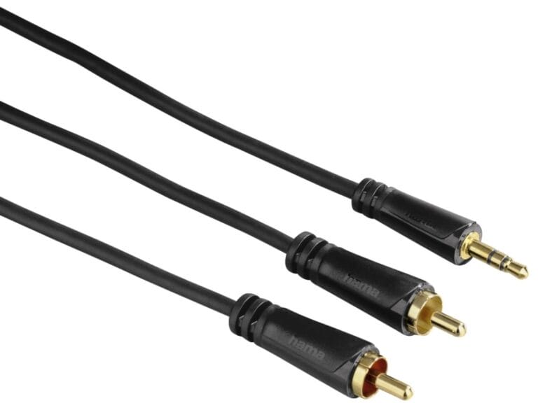 Hama Audiokabel Jack 3.5 Mm - 2 Cinch 5.0m 3ster