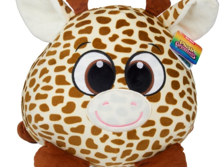 Toi-Toys Knuffelbal Giraffe 30 cm