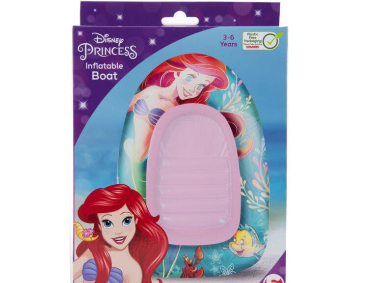Sambro Disney Princess Ariel Opblaasbare Boot 100 cm