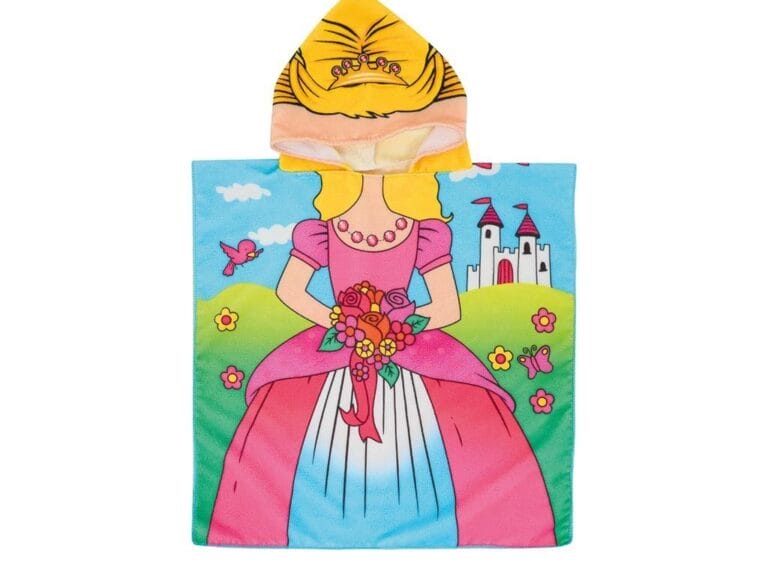 Prinsessen Poncho 60x60 cm