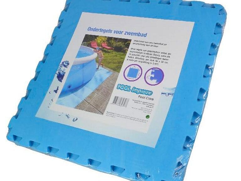 pool Improve Ondertegels voor Zwembad 50x50x0.4 cm 8 Stuks