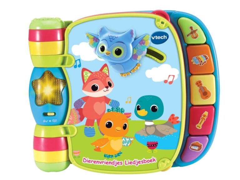 VTech Dierenvrienden Liedjesboek Blauw + Licht en Geluid