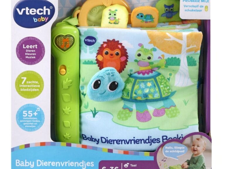 VTech Baby Dierenvriendjes Boekje + Licht en Geluid