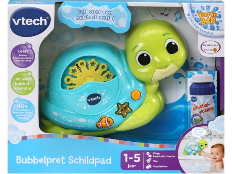 VTech Bad Bubbelpret Schildpad + Licht en Geluid