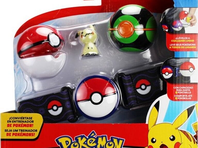 Pokémon Clip and Go Poke Ball Belt Set Assorti