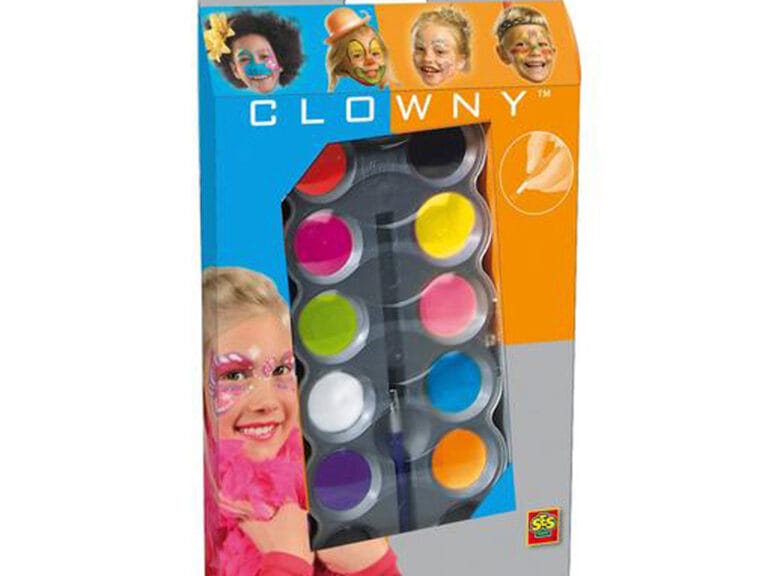 SES Clowny Aquaschmink 10 Trendy Kleuren