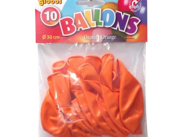 Globos Ballonnen 10 Stuks Oranje