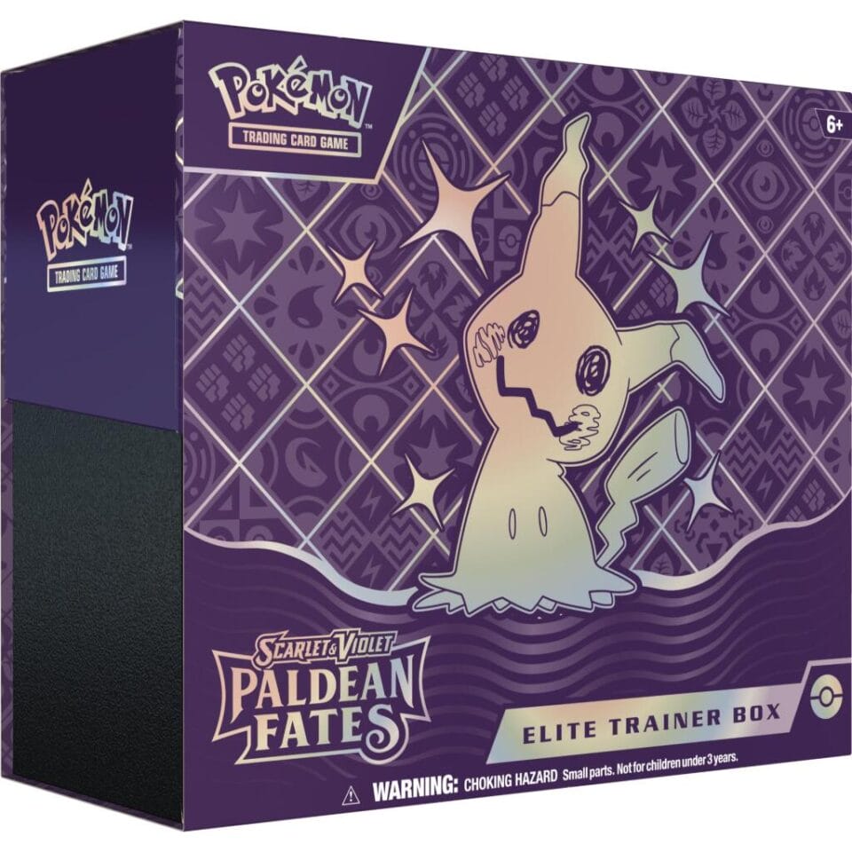 Pokémon TCG Scarlet & Violet 4.5 Paldean Fates Elite Trainer Box