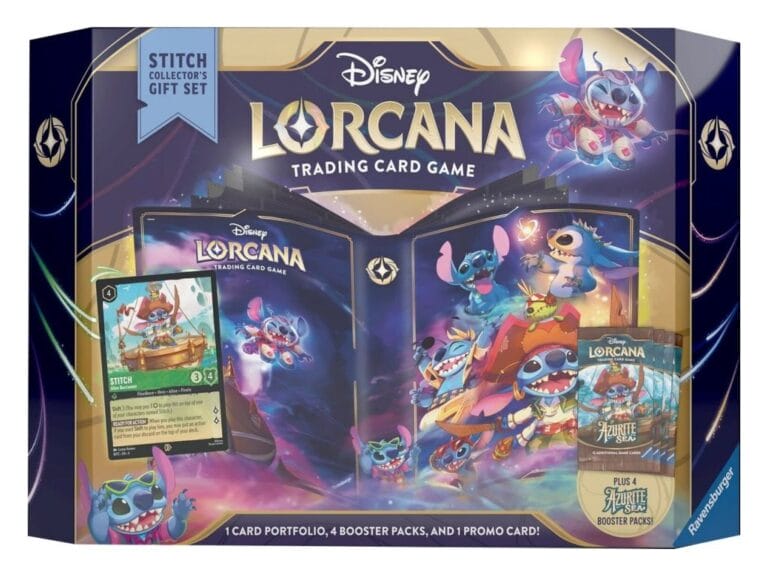 Ravensburger Lorcana Azurite Sea Stitch Collector's Gift Set