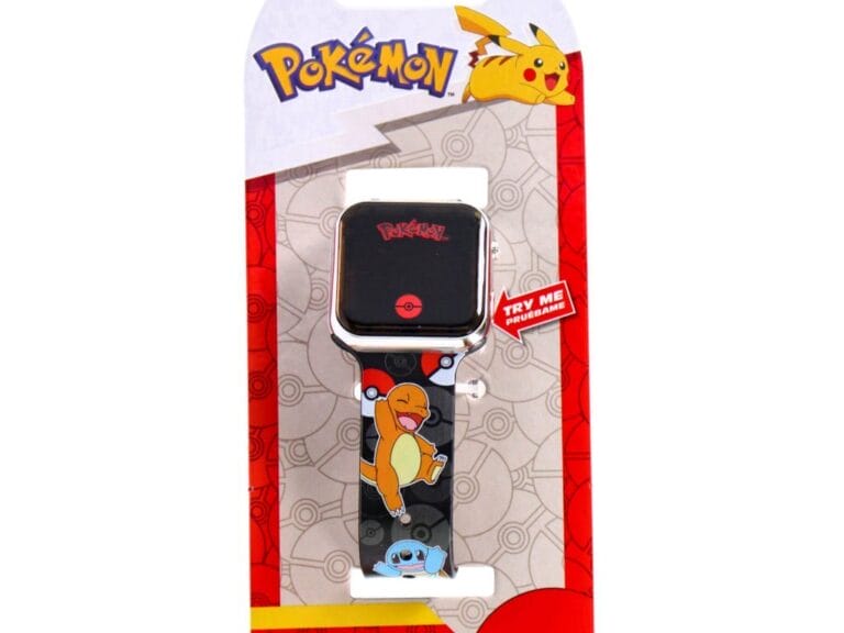 Pokémon LED Horloge Zwart