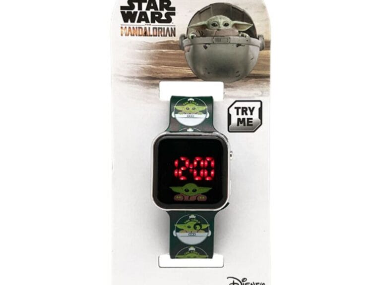 Accutime LED Horloge Star Wars Groen