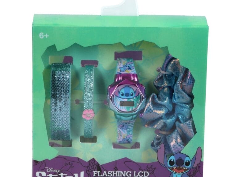 Disney Stitch LCD-Horloge Cadeauset