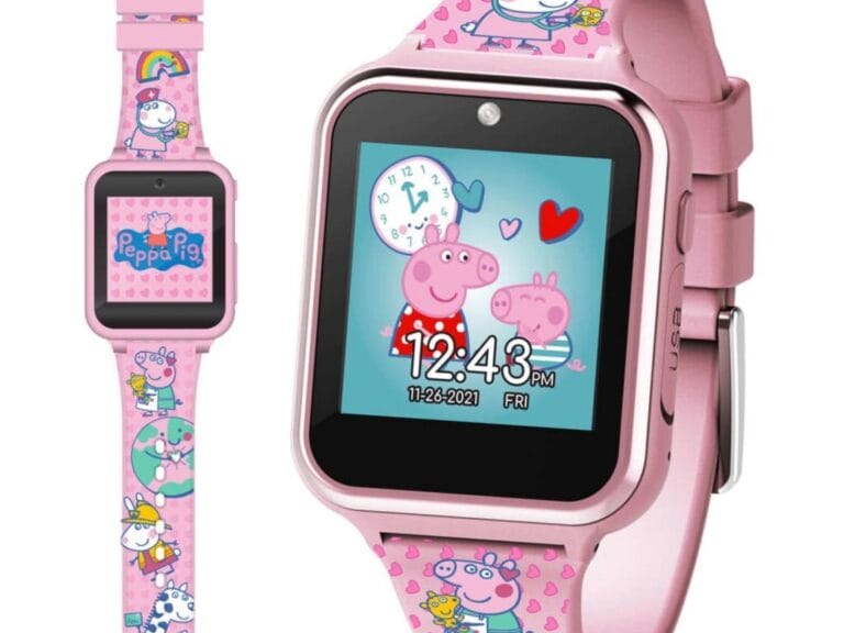 Accutime Peppa Pig Interactief Horloge Roze