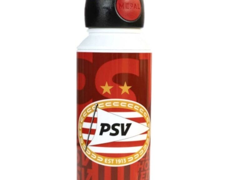 Mepal Pop-Up Beker PSV Blokken Rood