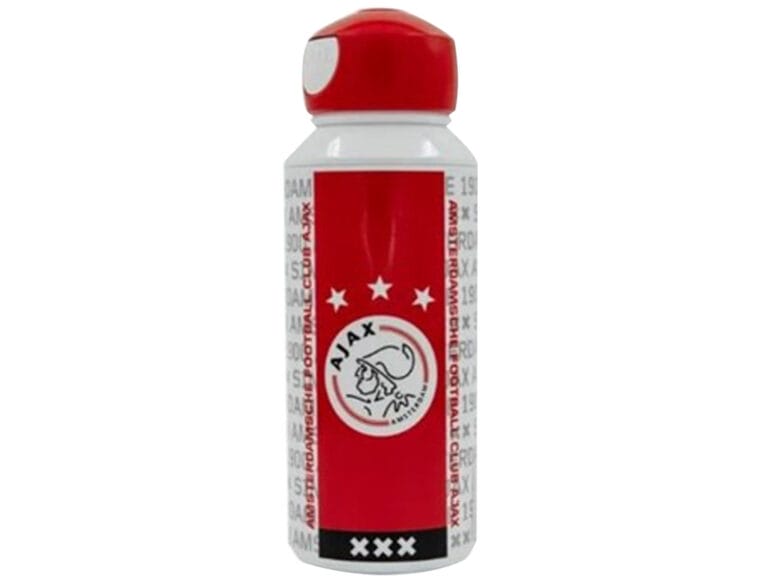 Ajax Pop-Up Drinkbeker Wit/Rood