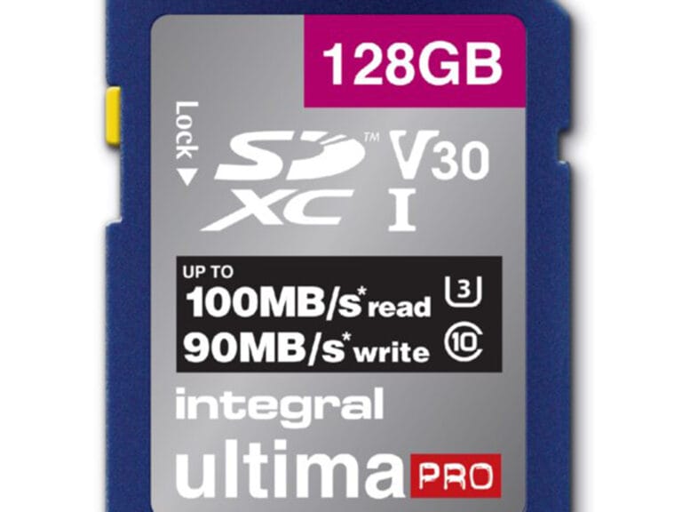 Integral Sdxc V30 100/90mbs Pro 128gb