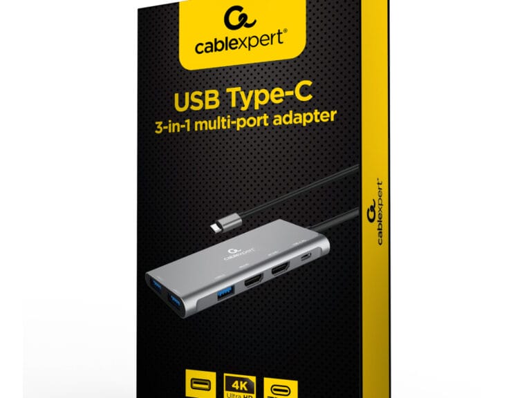 Cablexpert Gmb Usb-c Multi-poort 3-in-1