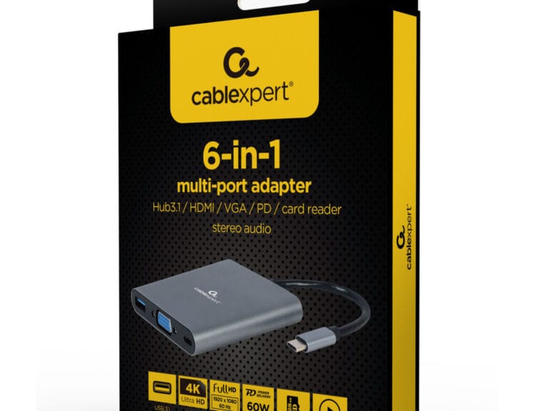 Cablexpert Gmb Usb-c Multi-port 6-in-1