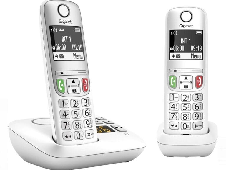 Gigaset A605A Duo Telefoons Wit/Zilver