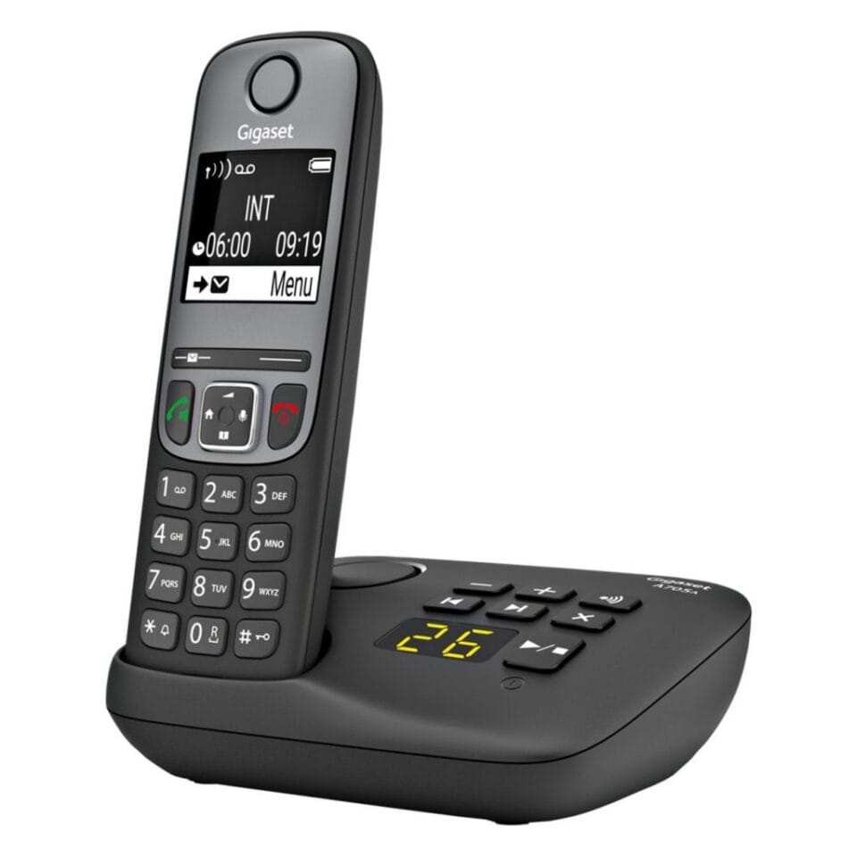 Gigaset A705A DECT-Telefoon Zwart