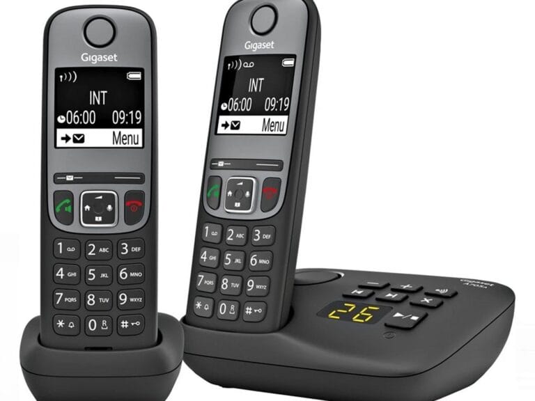 Gigaset A705A Duo Telefoons Zwart