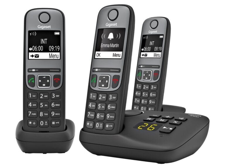 Gigaset A705A TRIO DECT Telefoon + Antwoordapparaat Zwart