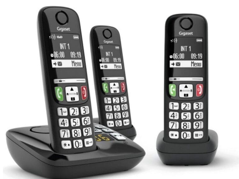 Gigaset A735A Trio DECT-Telefoon Zwart