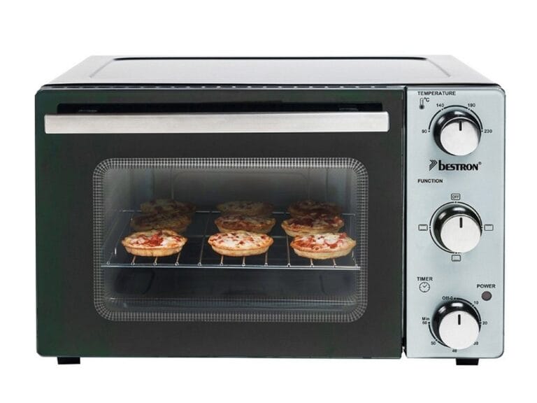 Bestron AOV20 Grill-Bakoven 1300W RVS/Zwart