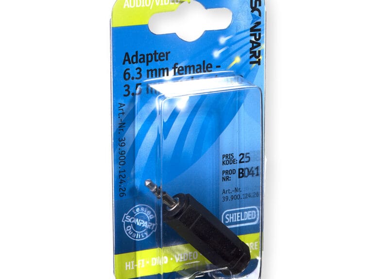 Scanpart Adapter 6.3 (f)-3.5 (m)