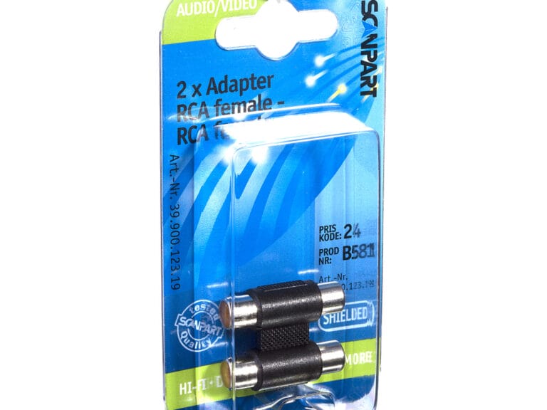 Scanpart Adapter 2tulp(f)-(f)