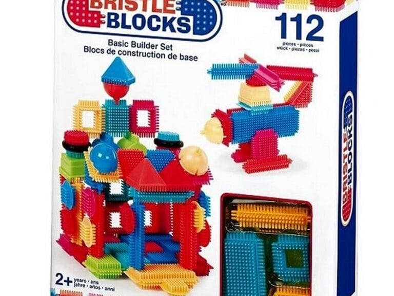 Bristle Blocks Starterset/Uitbreidingsset met 112 Stuks