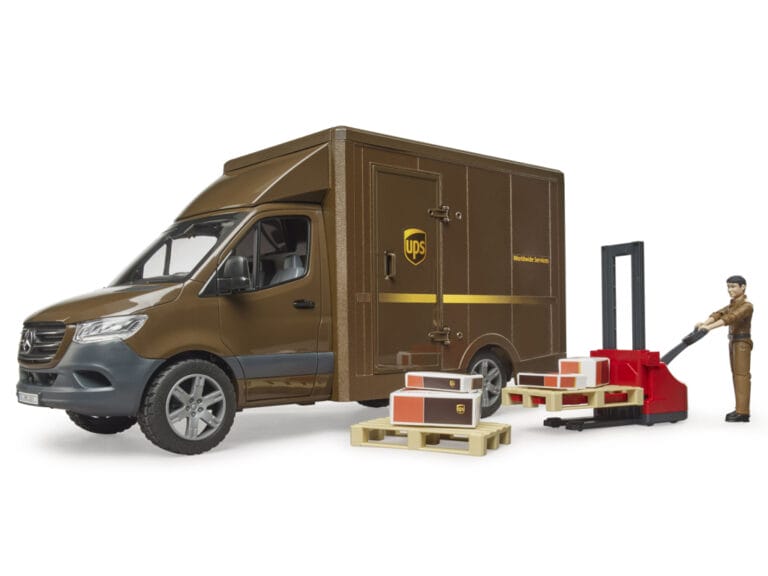 Bruder 02678 Mercedes Benz Sprinter UPS + Figuur en Accessoires