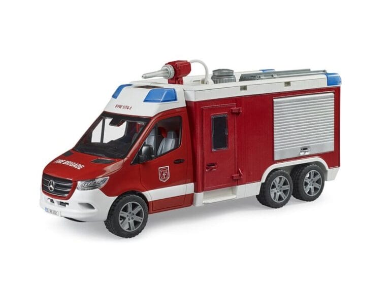 Bruder 02680 MB Sprinter Brandweerwagen + Licht en Geluid