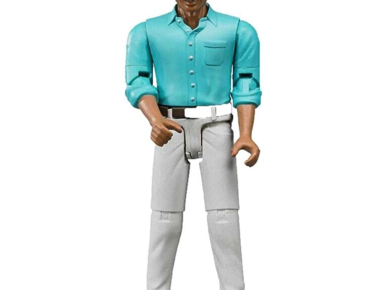 Bruder 60003 Bworld Figuur Man Witte Broek