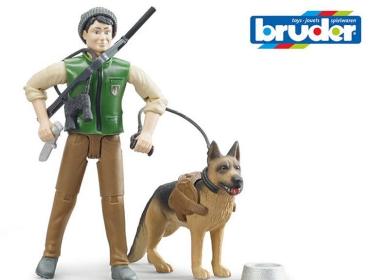 Bruder 62660 BWorld Boswachter met Hond