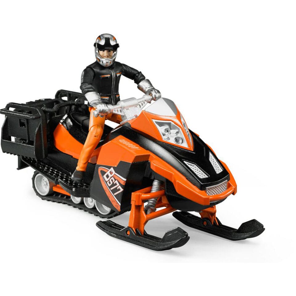 Bruder 63101 Sneeuwmobiel Met Figuur Met Accessoires