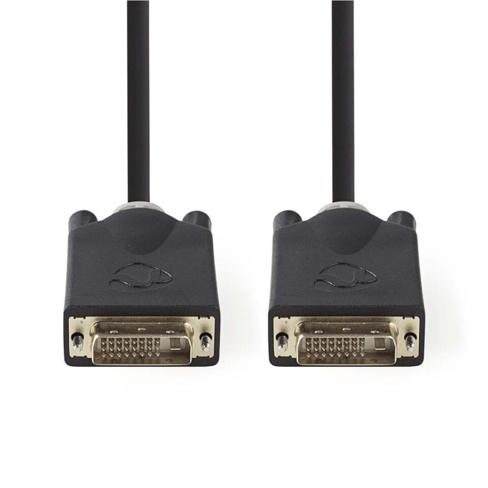 Nedis CCBP32000AT20 Dvi-kabel Dvi-d 24+1-pins Male - Dvi-d 24+1-pins Male 2