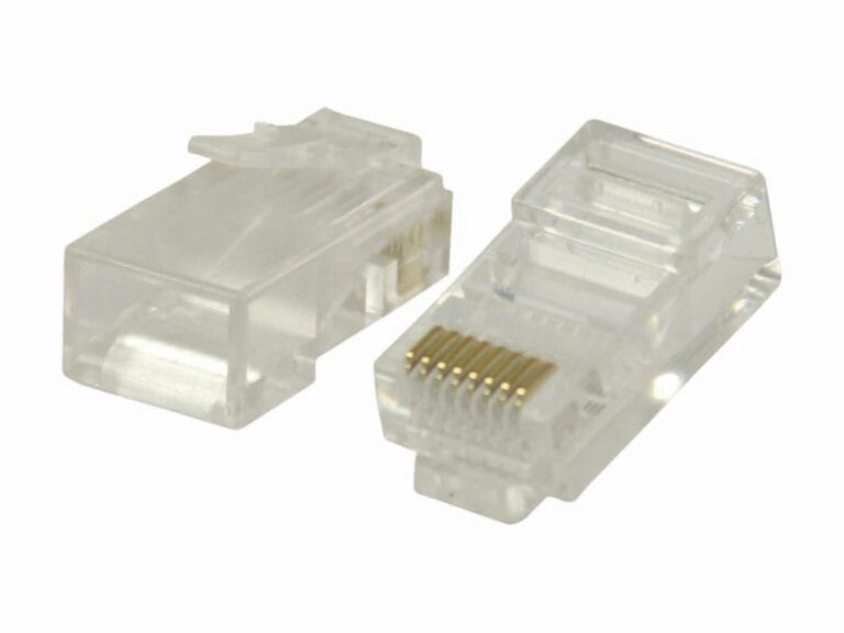 Nedis CCGB89304TP Netwerkconnector Rj45 (8p8c) Male - 10 Stuks Transparant