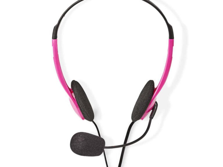 Nedis CHST100PK Pc-headset On-ear 2x 3