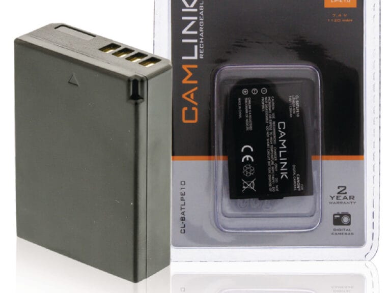 Camlink CL-BATLPE10 Oplaadbare Lithium-ion Camera Accu 7.4 V 1120 Mah