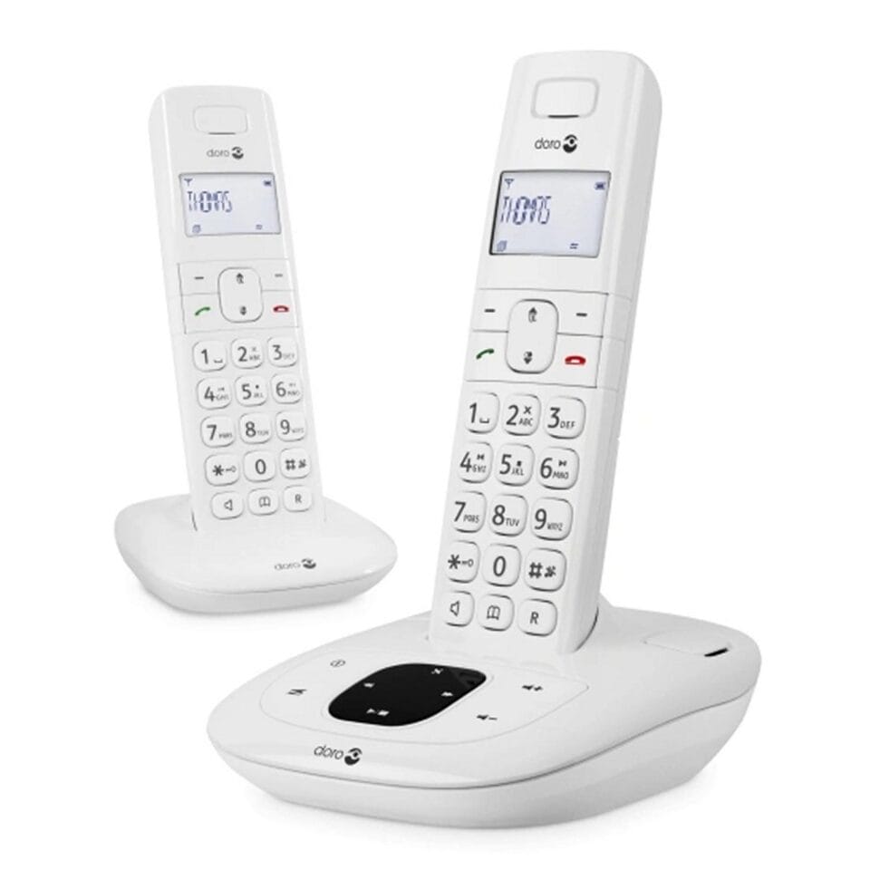 Doro COMFORT1015DUO Draadloze Senioren Telefoon Wit