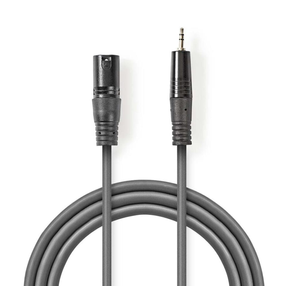 Nedis COTH15300GY30 Xlr-audiokabel Xlr 3-pins Male - 3