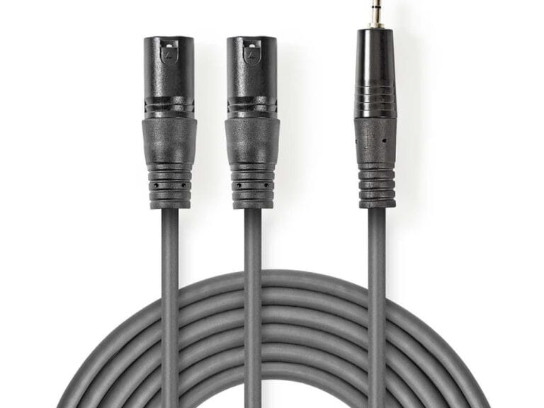 Nedis COTH15310GY30 Xlr-audiokabel 2x Xlr 3-pins Male - 3