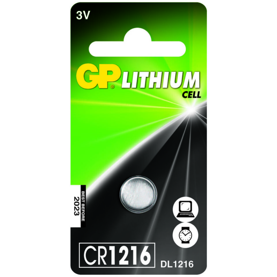 GP Batteries Gp Knoopcel Lithium Cr1216