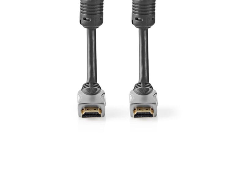 Nedis CVGC34000AT25 High Speed Hdmi™-cable Ethernet Hdmi™-connector - Hdmi™-connector 2.50 M Anthracite