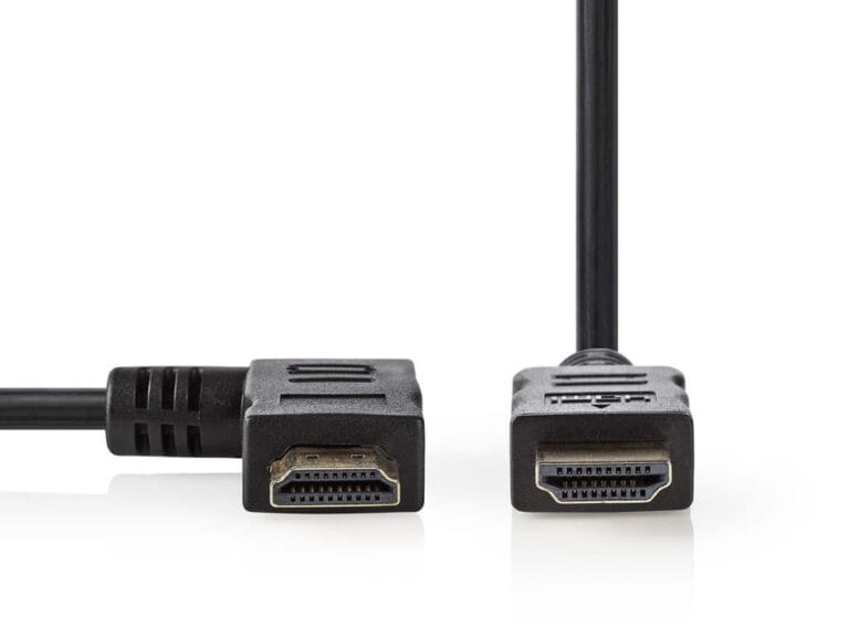 Nedis CVGP34260BK15 High Speed Hdmi-kabel Met Ethernet Hdmi-connector - Hdmi-aansluiting Rechts Haaks 1