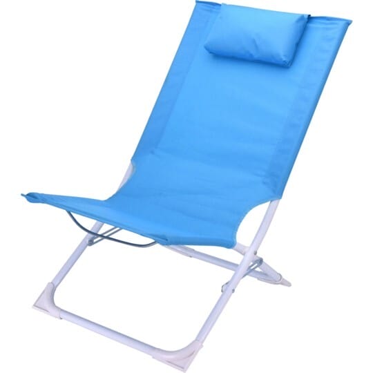 Strandstoel Vouwbaar Blauw