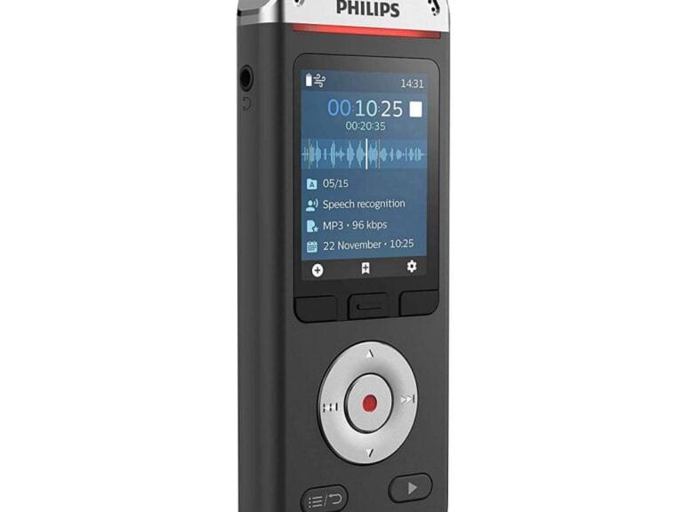 Philips DVT2810 VoiceTracer Audiorecorder Zwart/Zilver